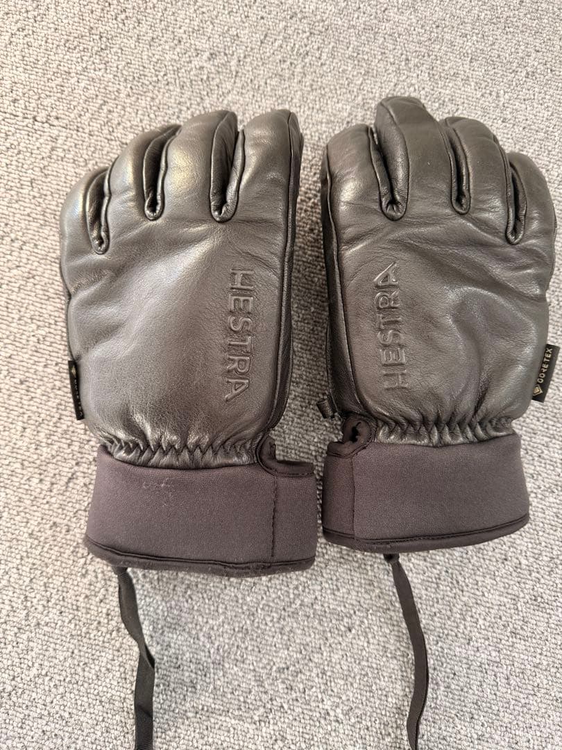 ヘストラOMNI GTX FULL LEATHER サイズ9 HAND CUFF