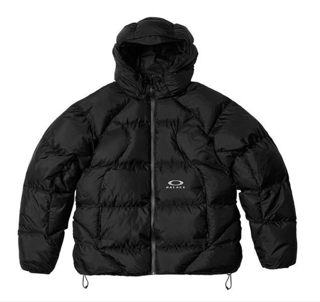 PALACE × OAKLEY Puffa black ダウンジャケット　S