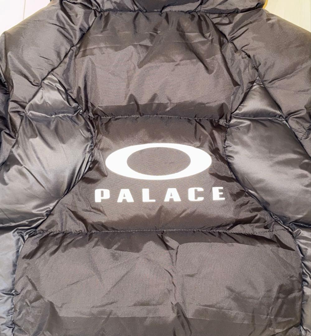 PALACE × OAKLEY Puffa black ダウンジャケット　S