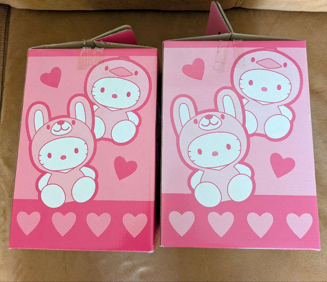 レトロ 1999年 ハローキティ 着ぐるみ変身バンク パンダ&クマ2点セット