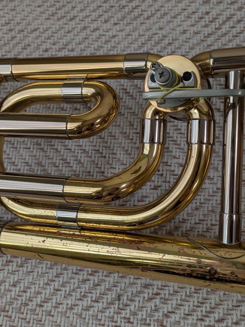 YAMAHA ヤマハ テナーバストロンボーン YSL-648 マウスピース２付き