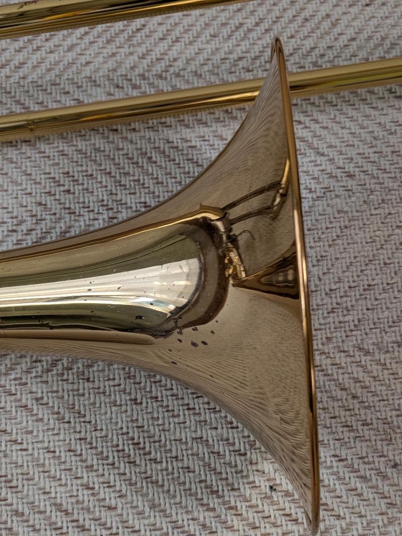 YAMAHA ヤマハ テナーバストロンボーン YSL-648 マウスピース２付き