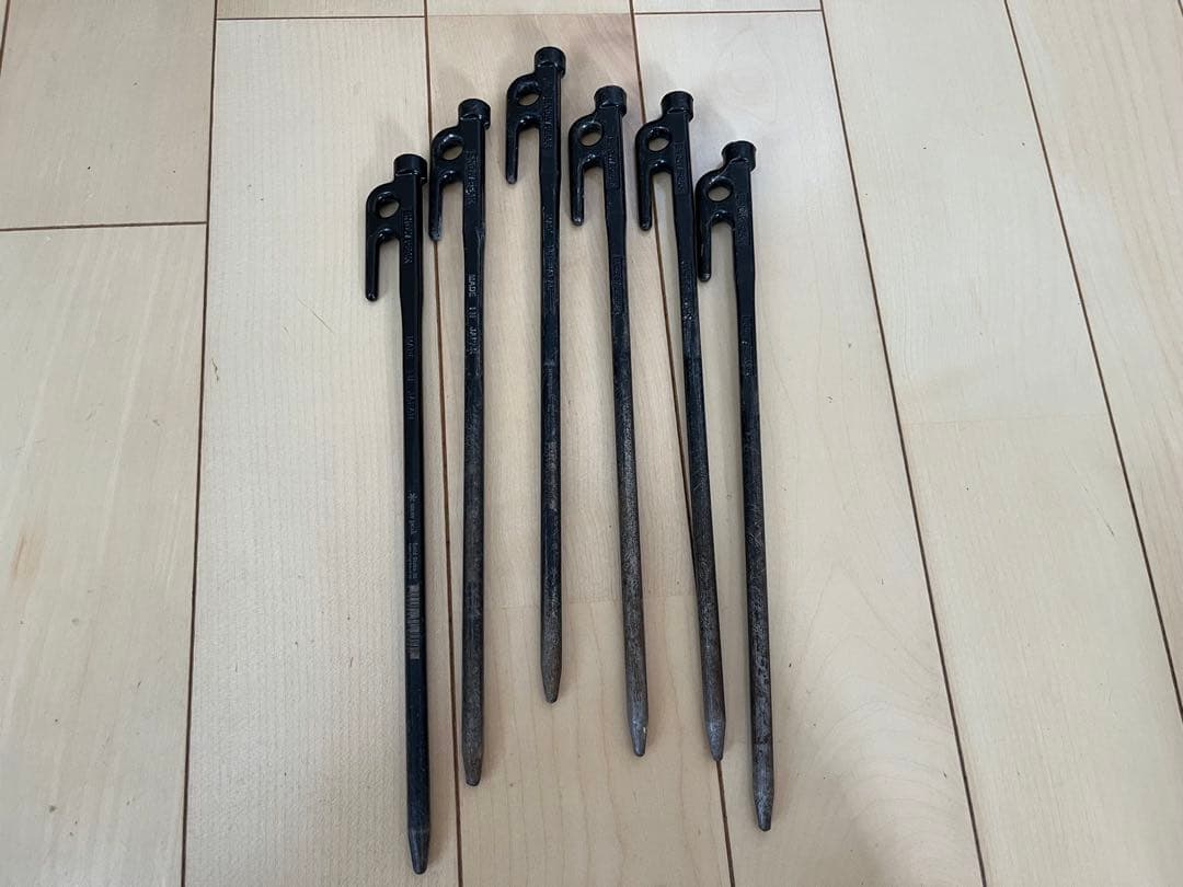  PEAK(スノーピーク)ハンマー&ペグセット(DODペグケース付き)