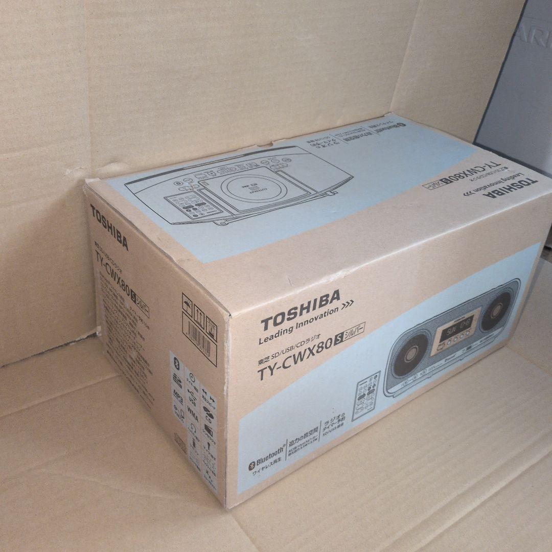 TOSHIBA　SD/USB/CDラジオ　TY-CWX80