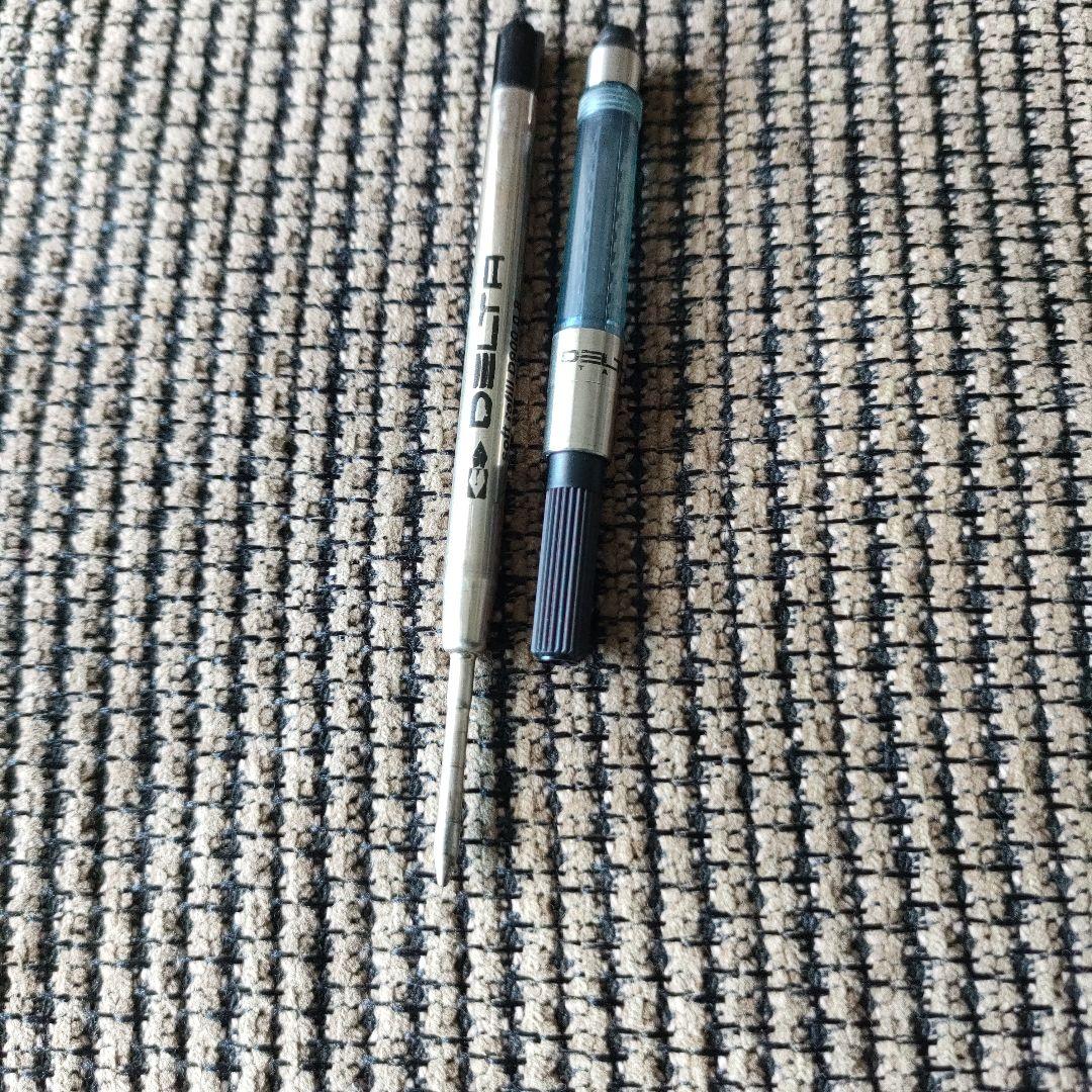 デルタ（delta）ドルチェビータ　万年筆　ボールペンセット　箱付き