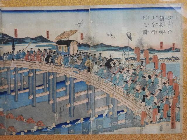 頼朝　行列図　M580