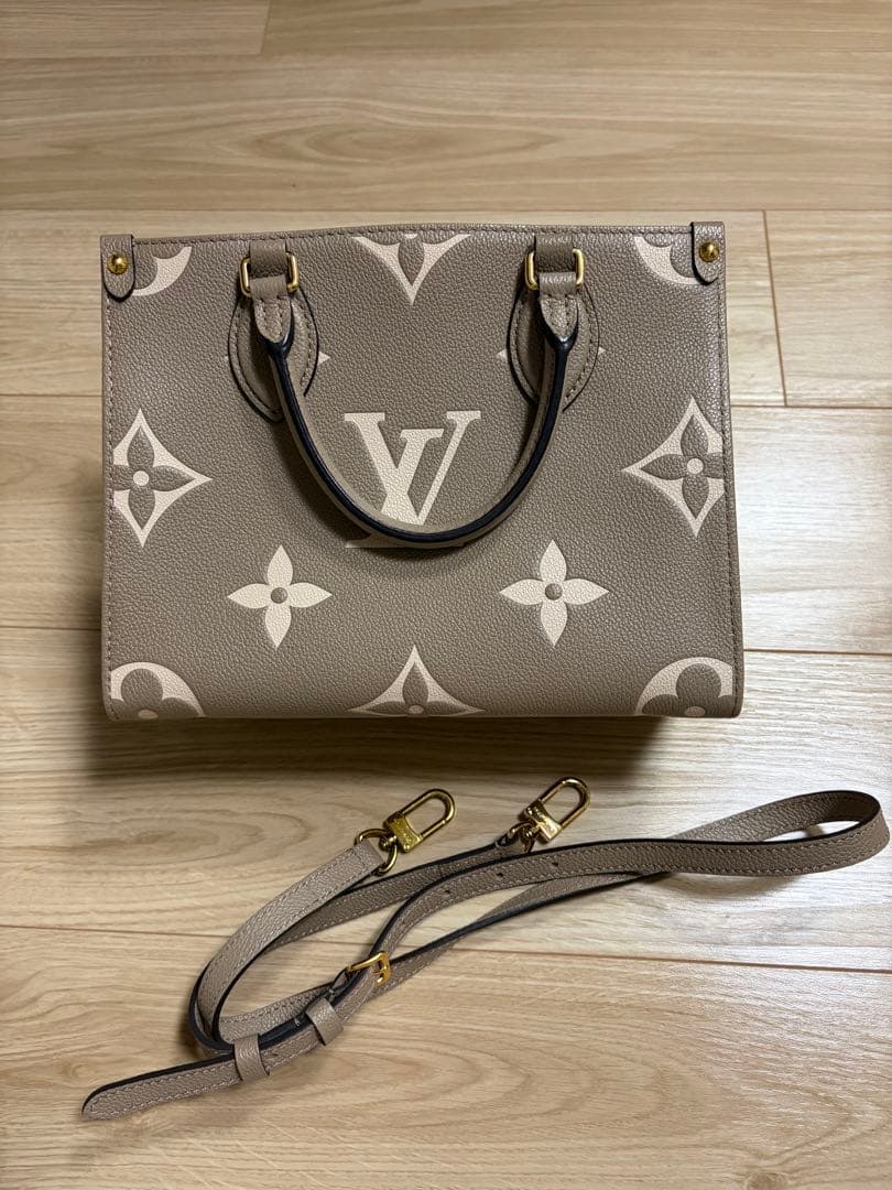 ルイ・ヴィトン オンザゴーPM バイカラー