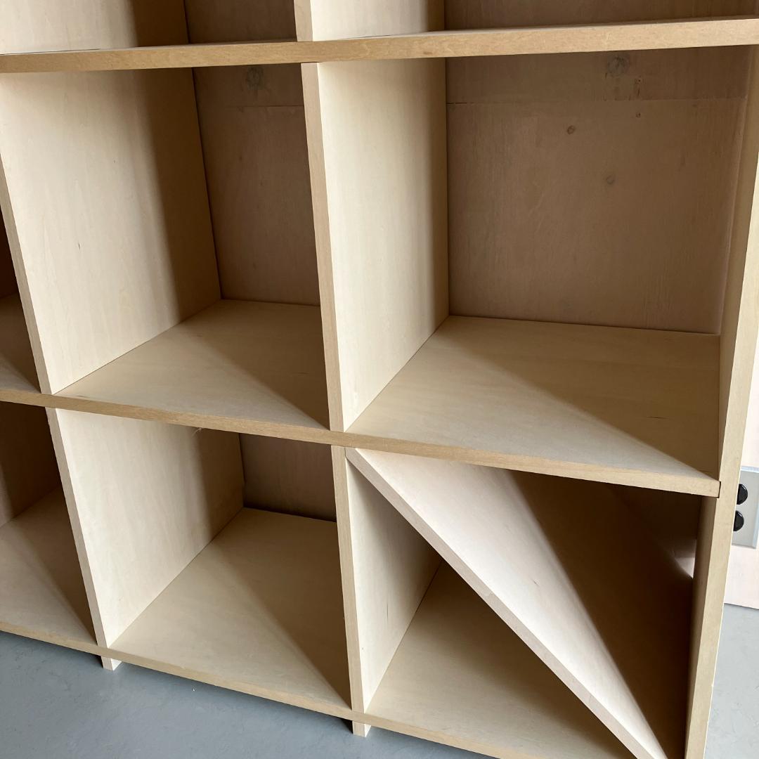 【伊勢原さま専用】マルゲリータ 壁一面の本棚 奥行350mm 縦5コマ×横7コマ