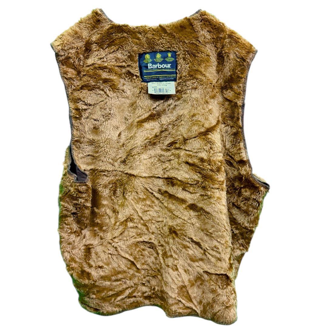 #108 90s〜00s Barbour 英国製　ファーライナー 3クラウン