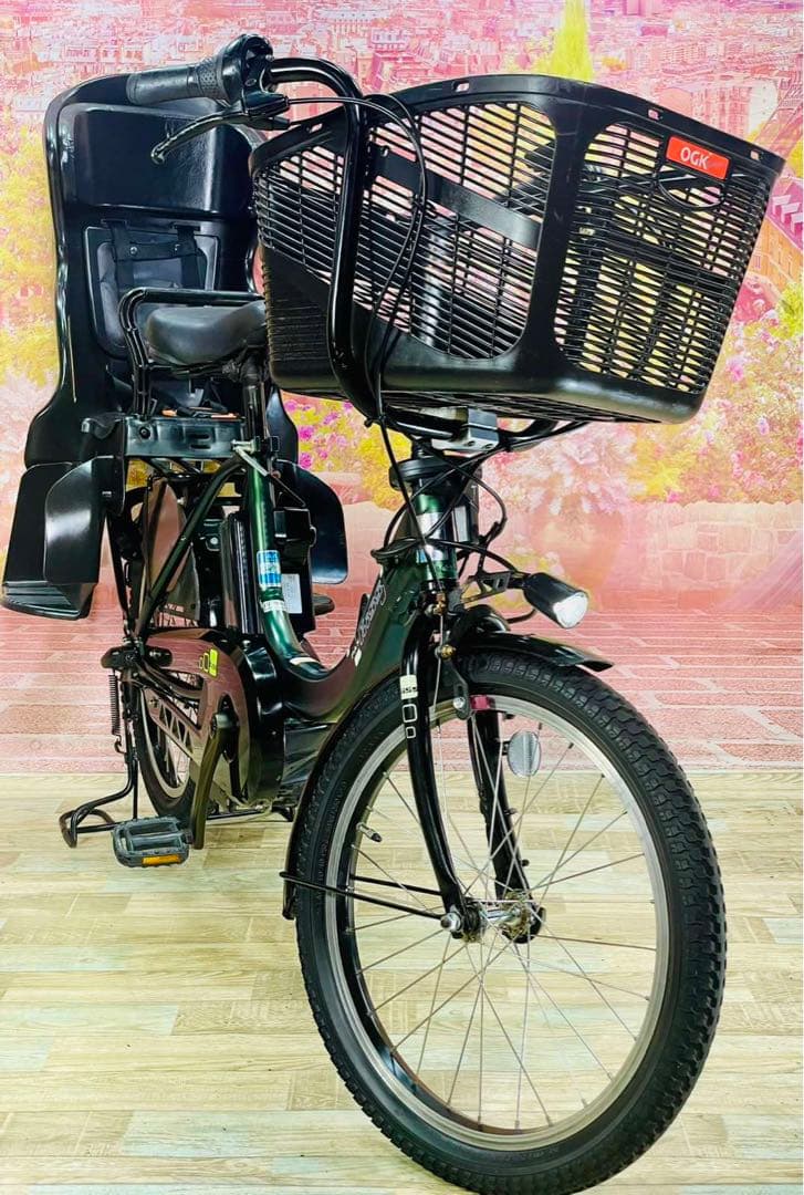 K2272 KE電動自転車ヤマハ子供乗せ 20インチ 8.7Ah