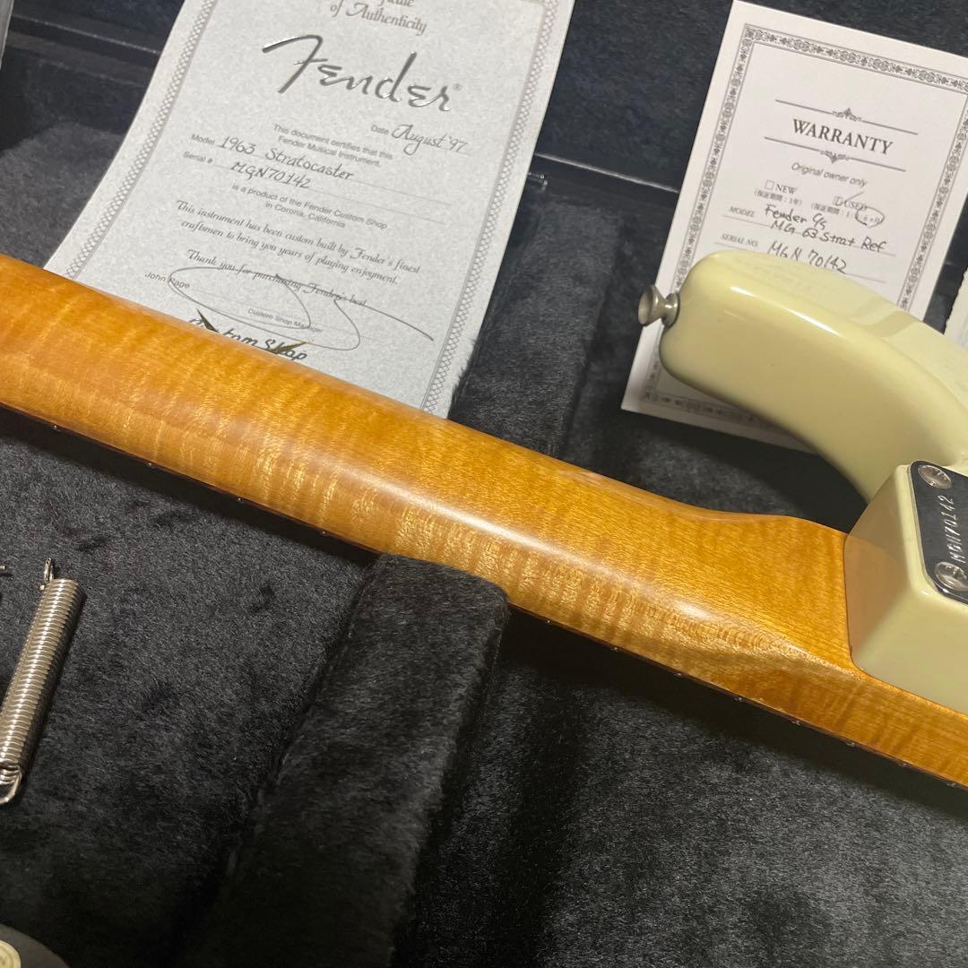 購入価格70万円 フェンダー マスターグレード 1997年製 1963年 モデル