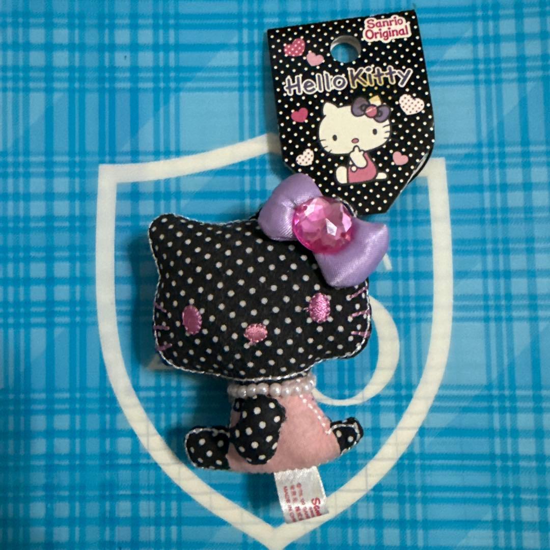 ハローキティ ぬいぐるみストラップ　平成レトロ