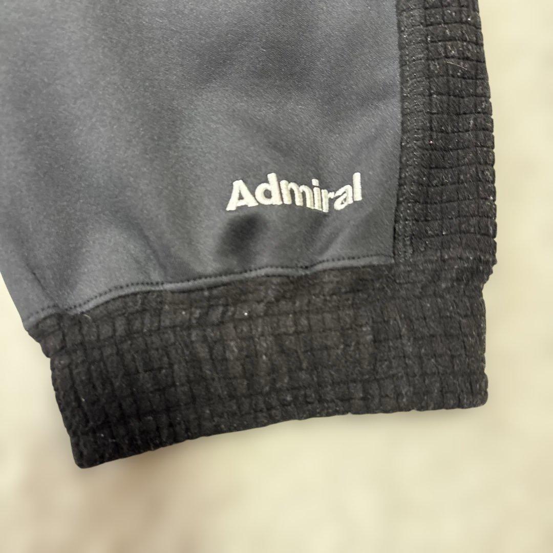 【Admiral 】アドミラル フード付きジャージ 冬用 ブラック 上下セットL