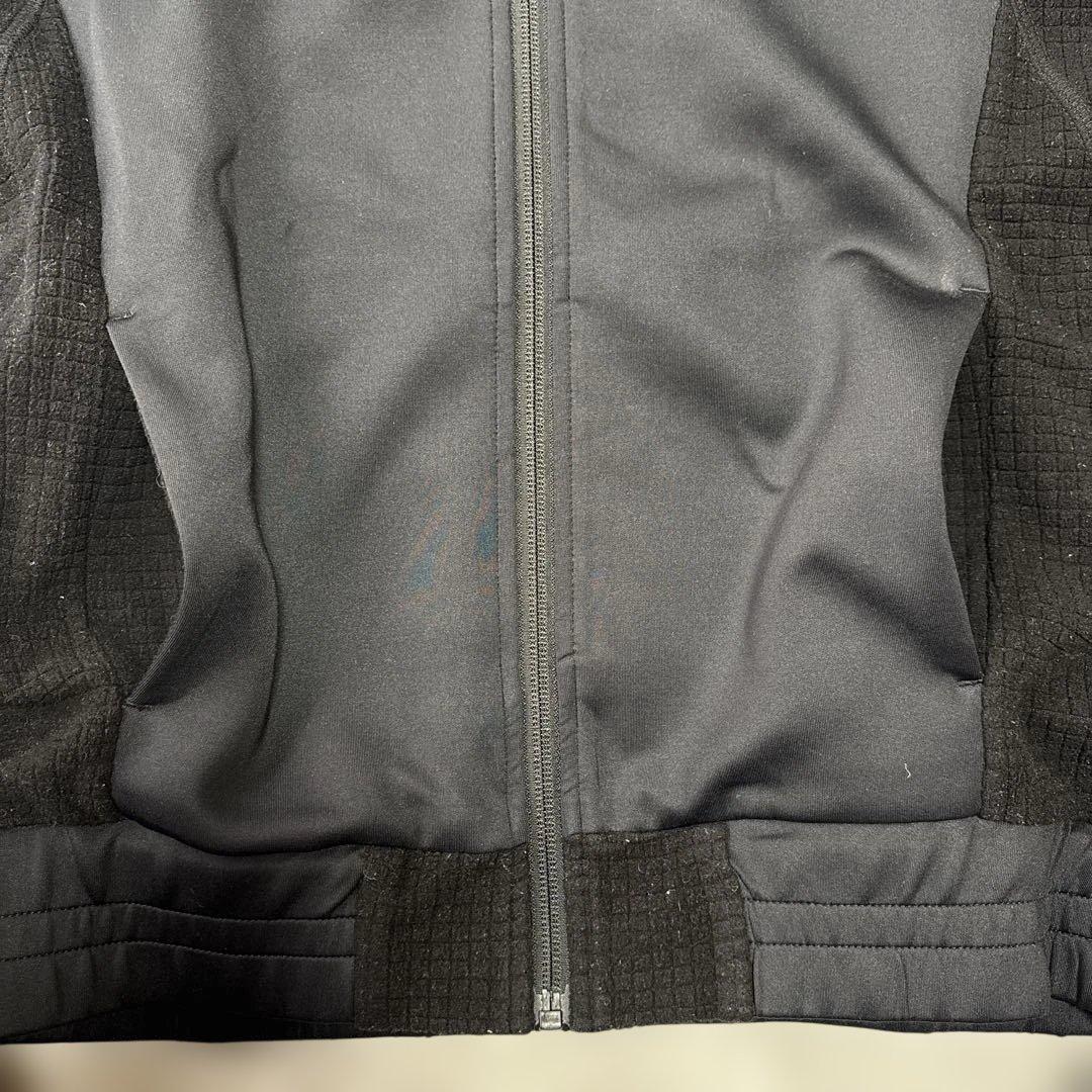 【Admiral 】アドミラル フード付きジャージ 冬用 ブラック 上下セットL