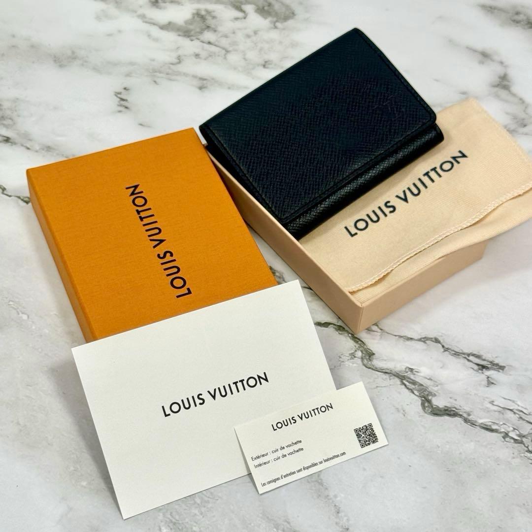 【美品】LOUIS VUITTON ヴィトン タイガ アンヴェロップ 名刺入れ