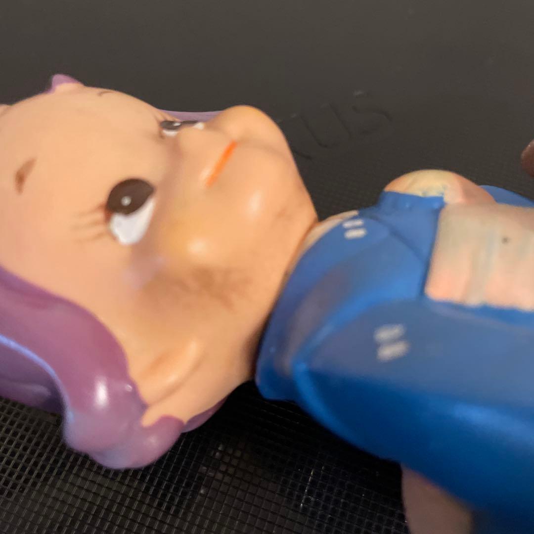 値下げ❗️まとめ売り❗️22㎝のばらちゃん座り❗️勧業銀行 ソフビ昭和レトロ