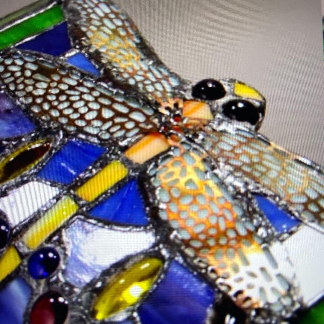 ステンドガラス　ランプ　ティファニー卓上ランプ