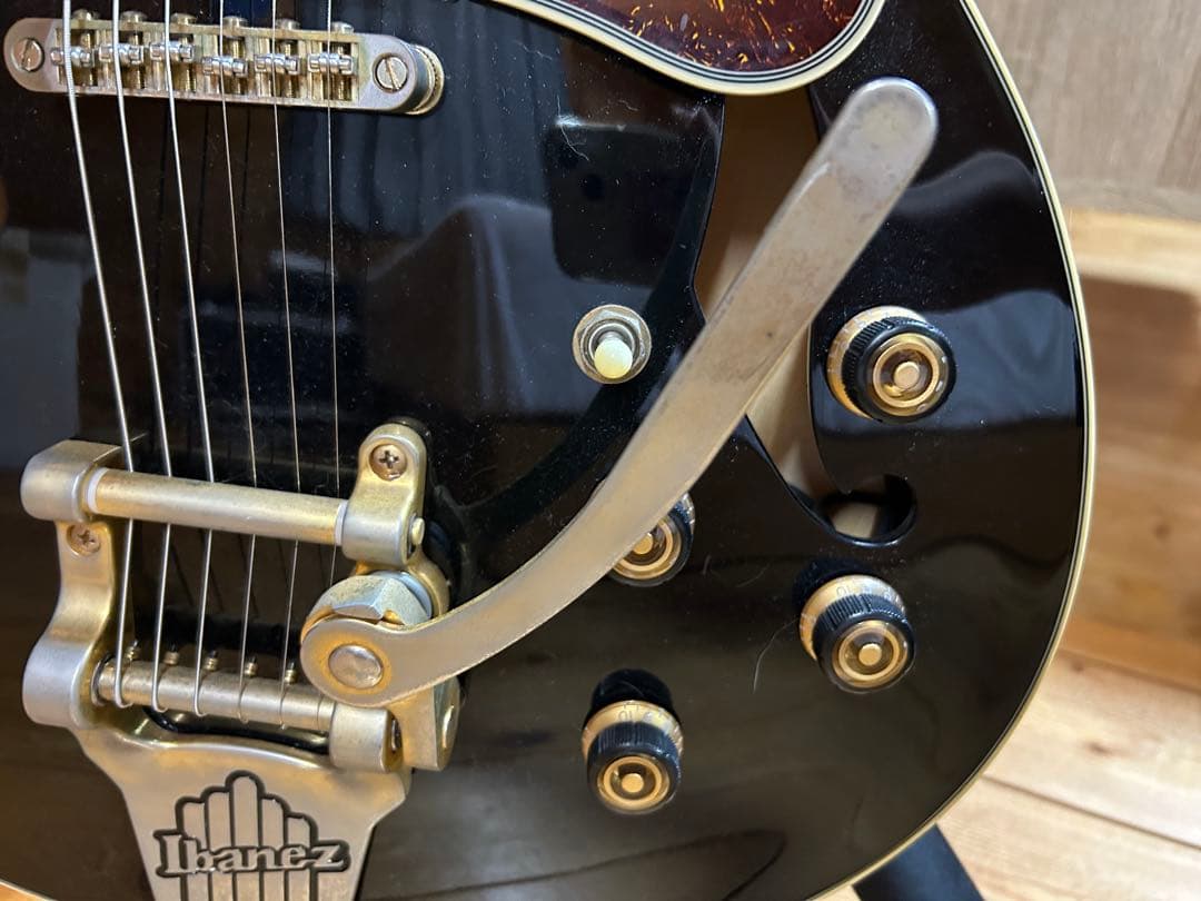 Ibanez セミアコースティックギター ブラック