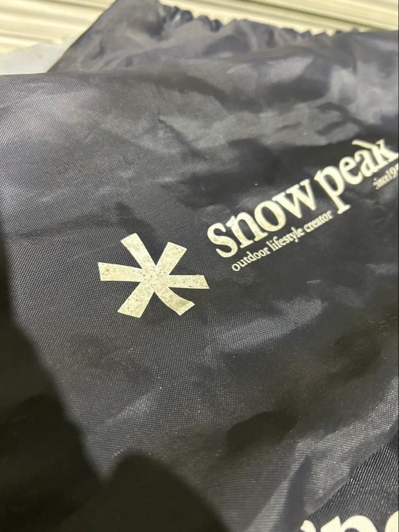 廃盤品 スノーピークメッシュラックスタンド ネットラックスタンド