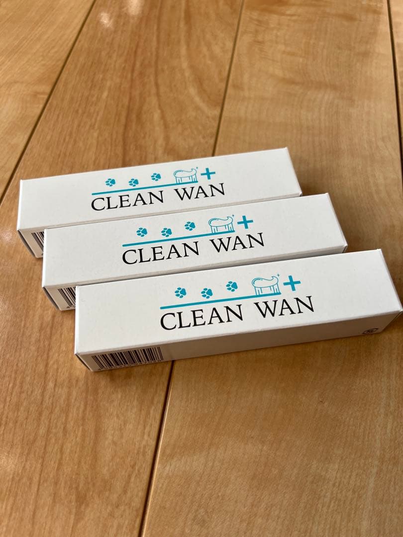【お試し価格)】CLEAN WAN 犬猫用口腔ジェル3個セット①