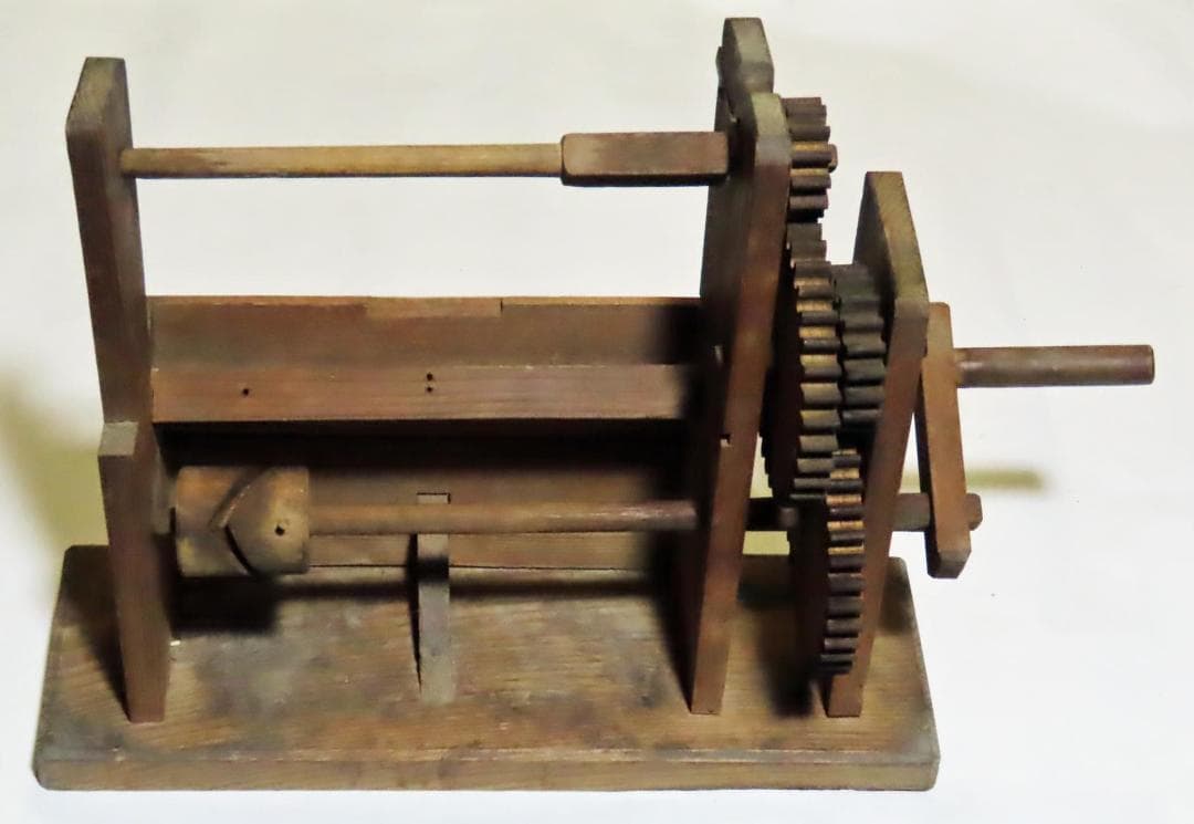 上州座繰り器／木製糸巻き機／アンティーク置物／インテリア