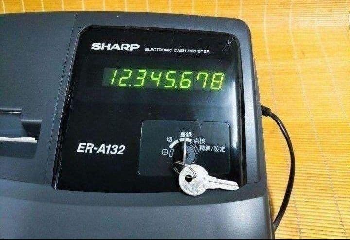 シャープレジスター　ER-A132　簡単便利特殊　送料込　008800