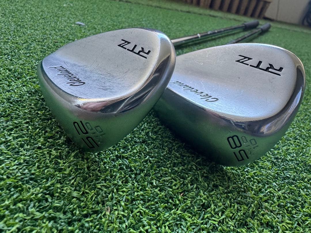 【かしわ犬さん】 Cleveland RTZウェッジ 58° 52° セット