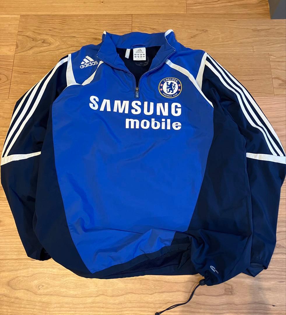 【入手困難】アディダスxチェルシーFC ピステ　ビンテージ 古着 XLプレミア
