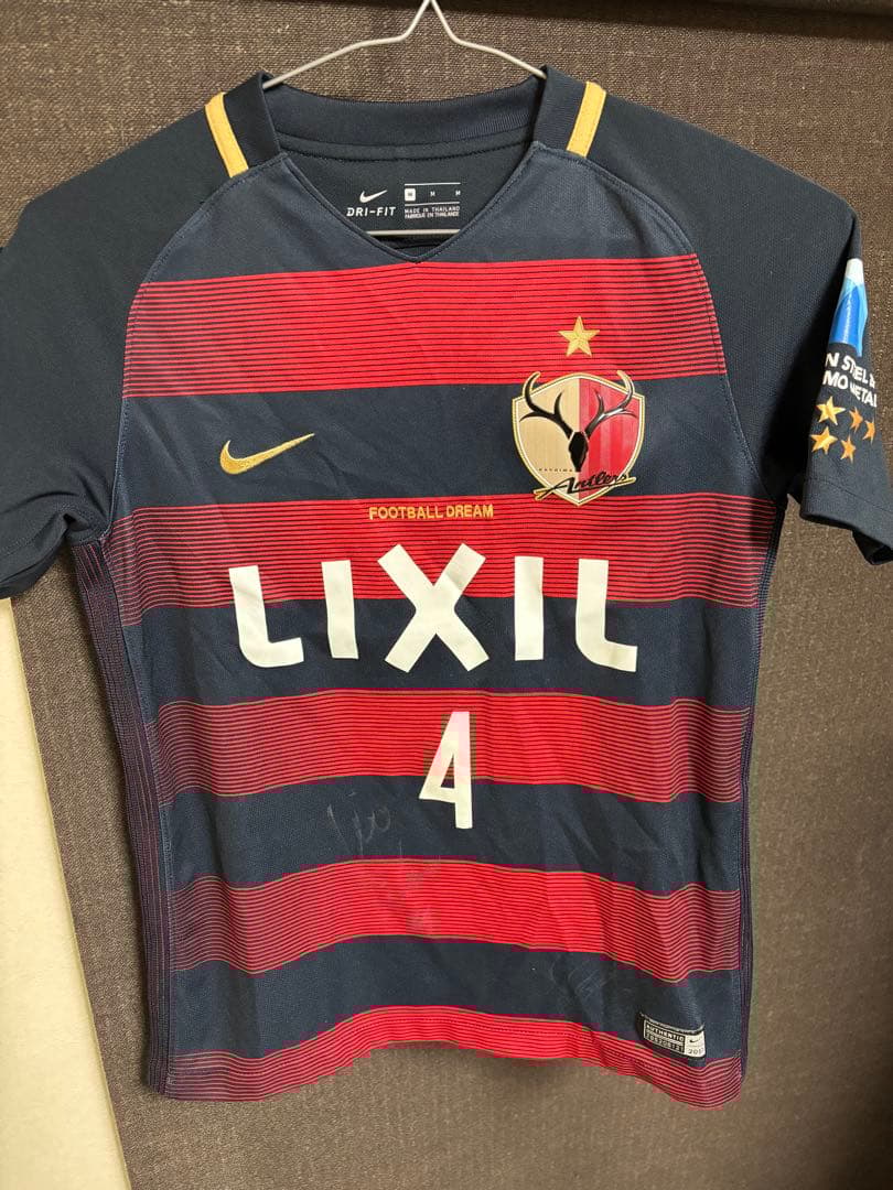 【2017】鹿島アントラーズ レオ・シルバ サイン入りユニフォーム