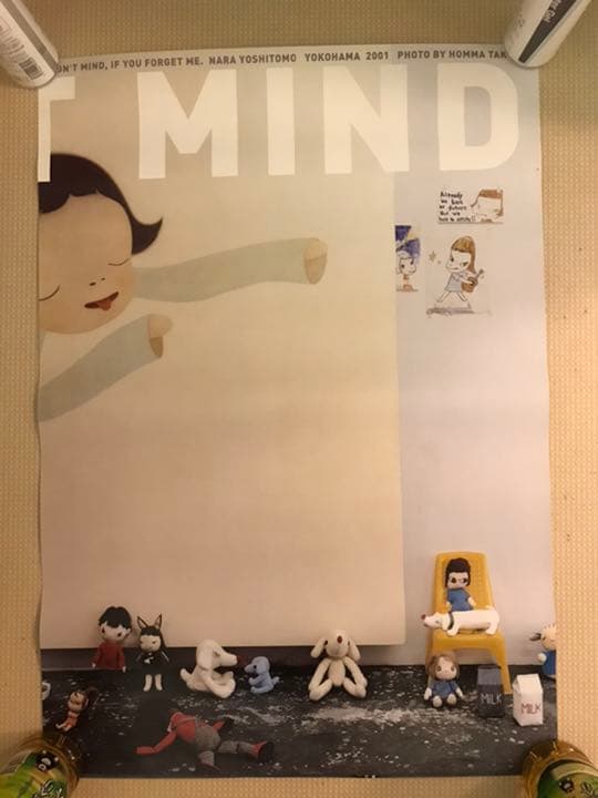 奈良美智　限定ポスター5枚セット　Ｂ２