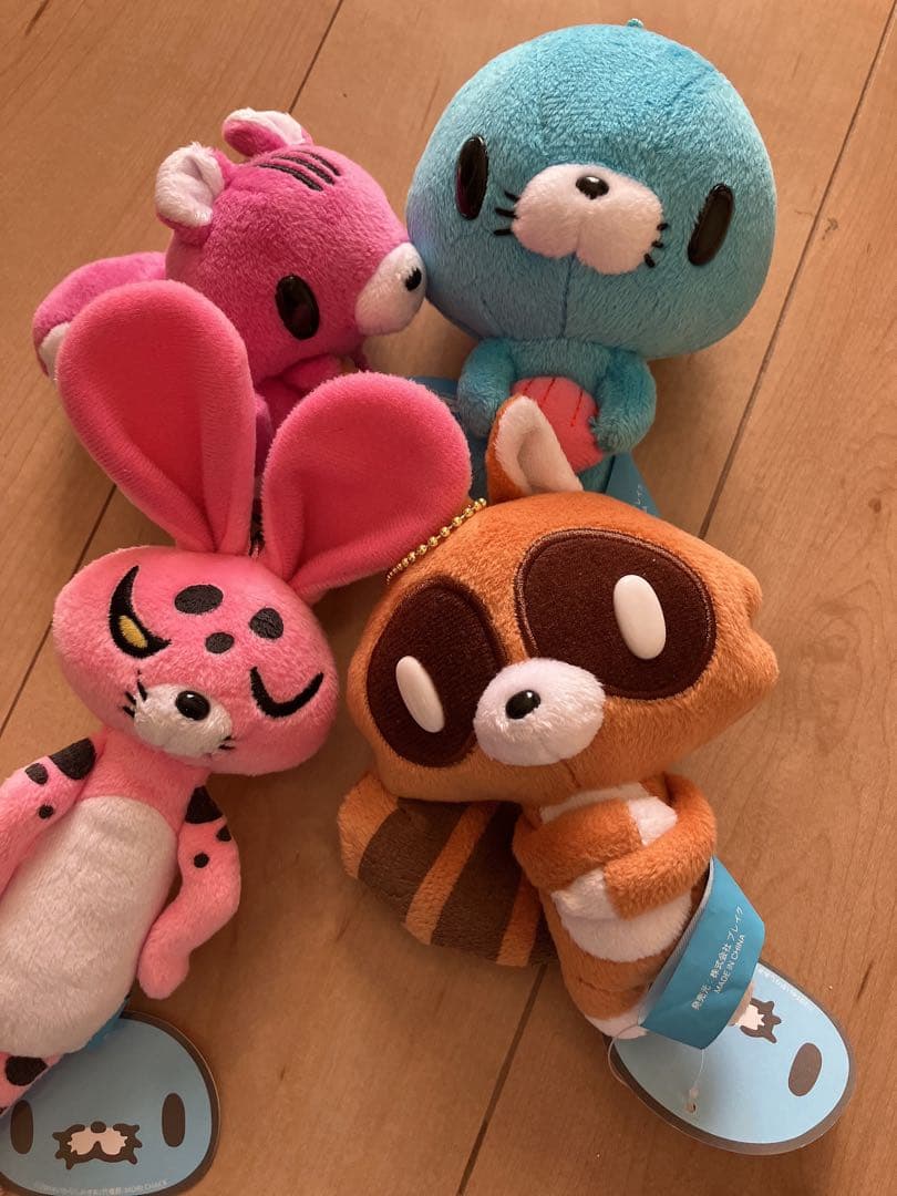 ぼのぼの シマリス チャックス GPグルーミーコラボ ぬいぐるみマスコット