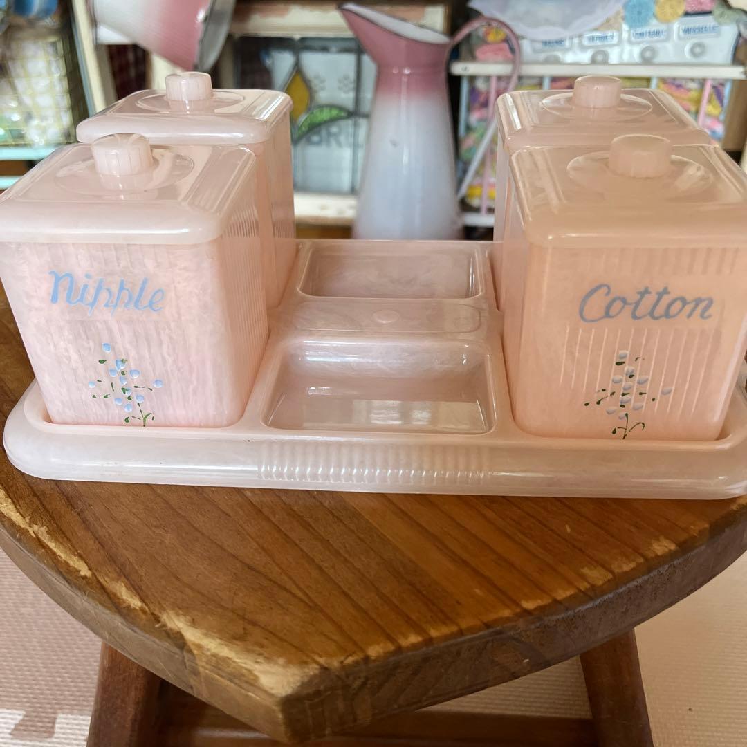 ☆希少☆ヴィンテージ☆ベビーナーサリージャーセット【ピンク】