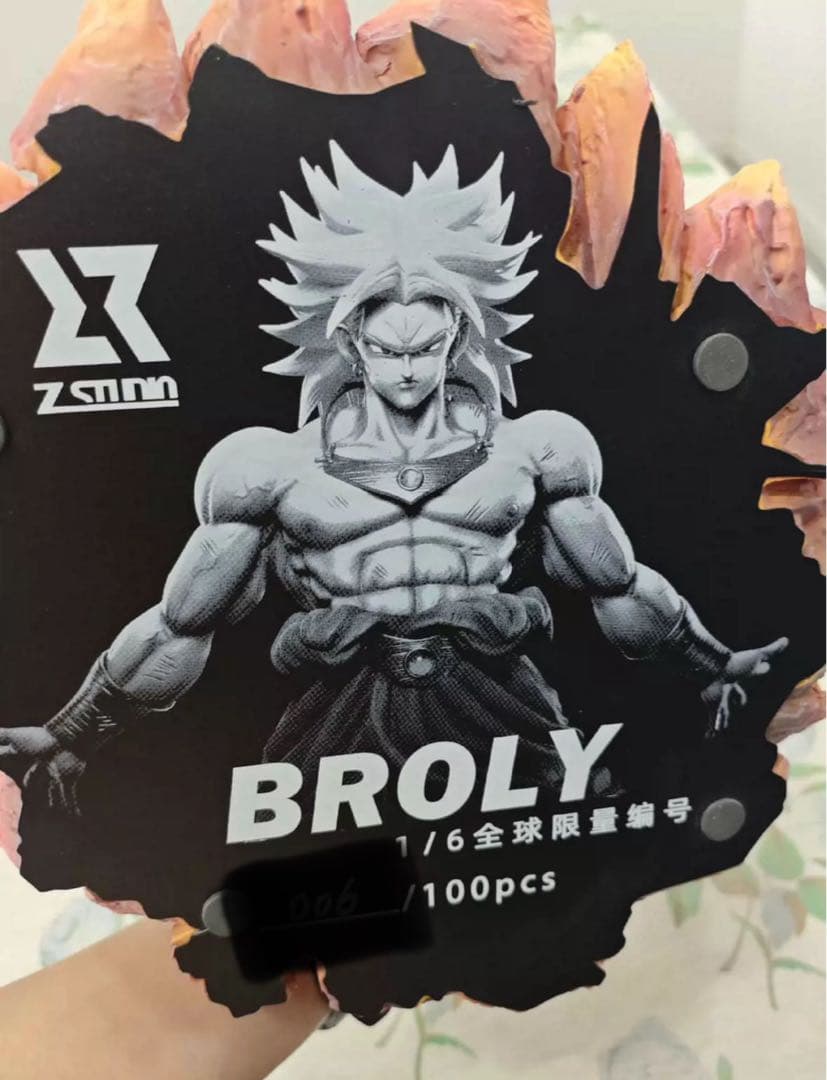 ドラゴンボール ブロリー ガレキ ガレージキット スタチュー X③⑦