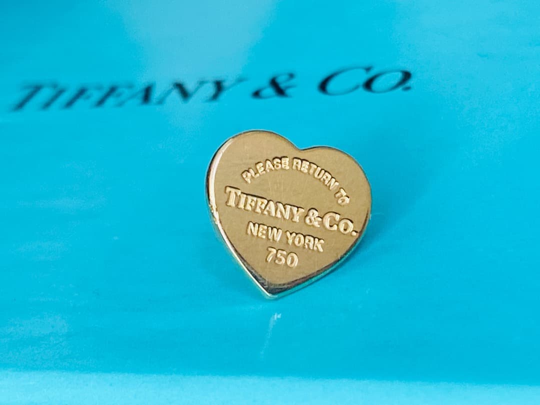 リターントゥティファニー　ハート　スタッドピアス　７５０　片耳のみ