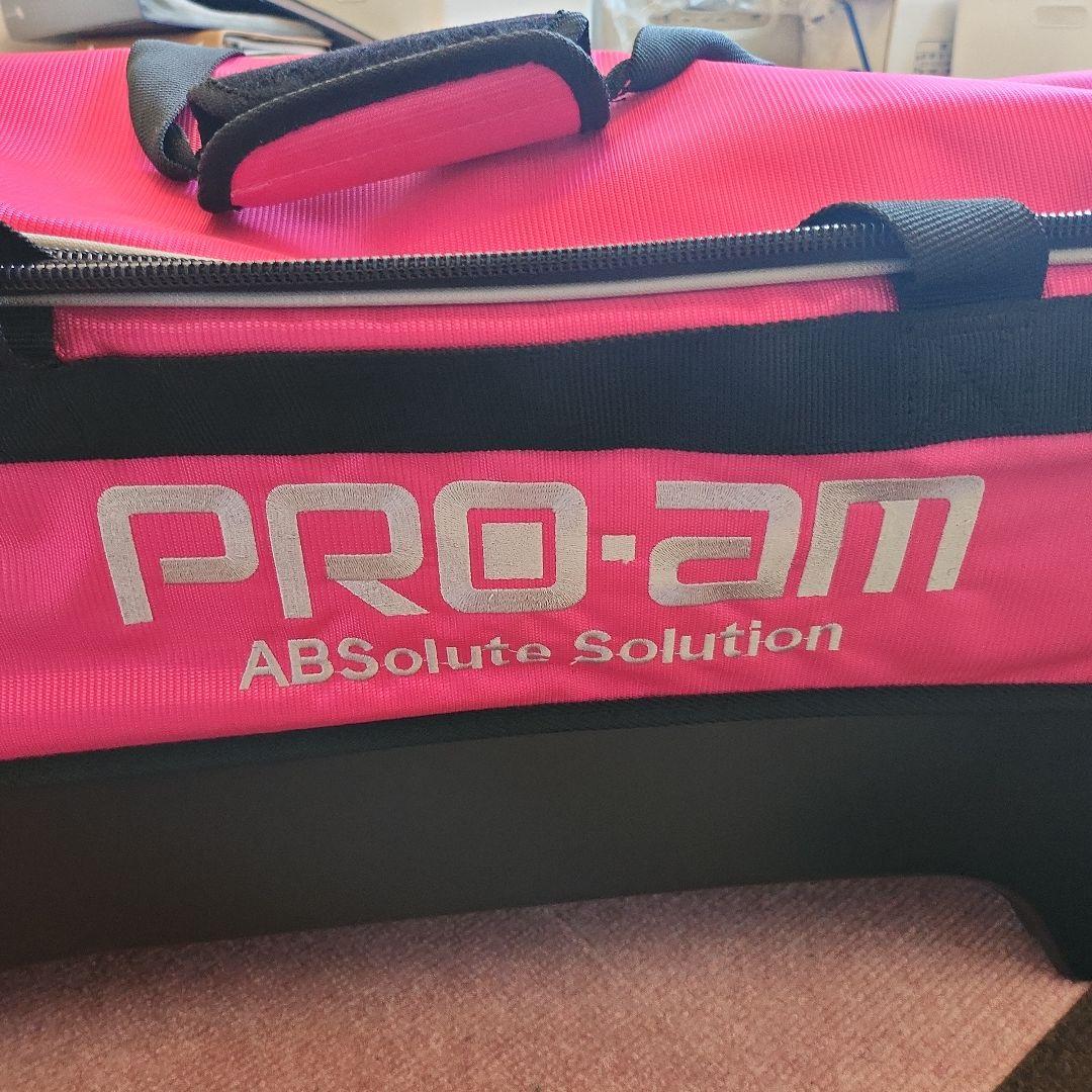 PRO-am ボウリング用バッグ ピンク3つ入り