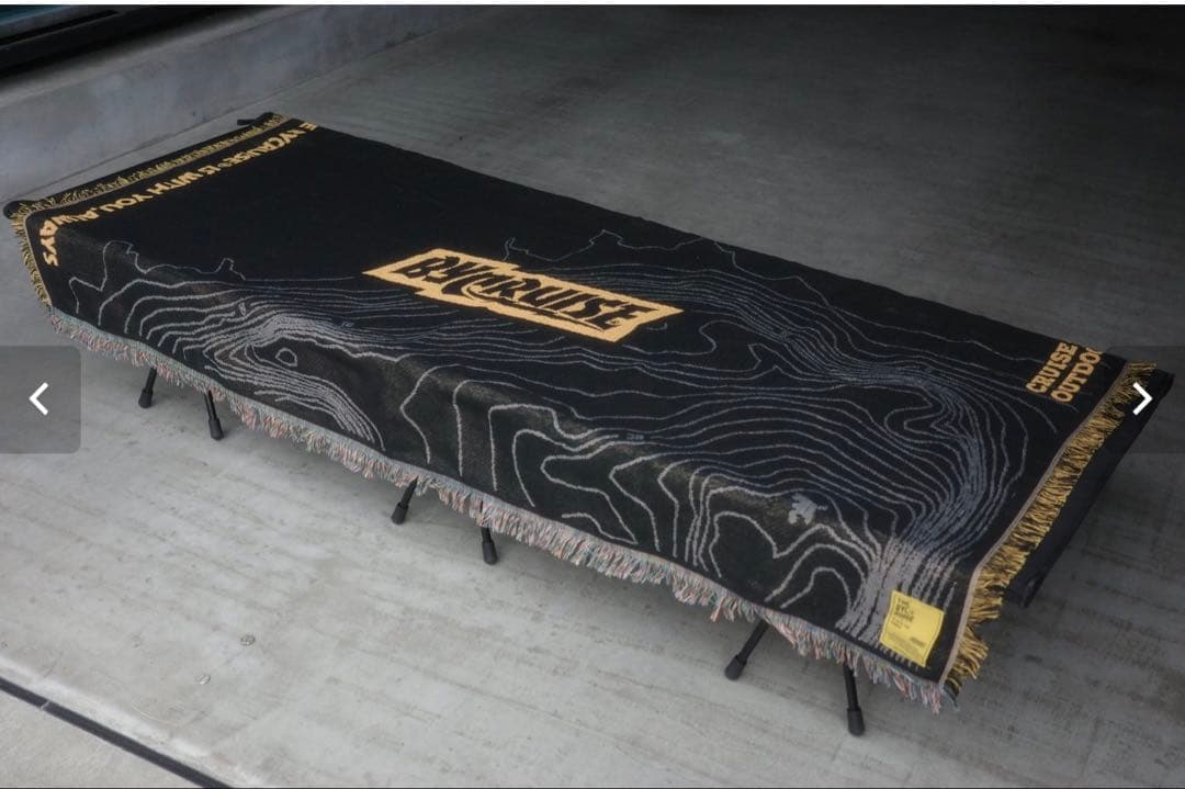 未開封　BYCRUISE JACQUARD BLANKET