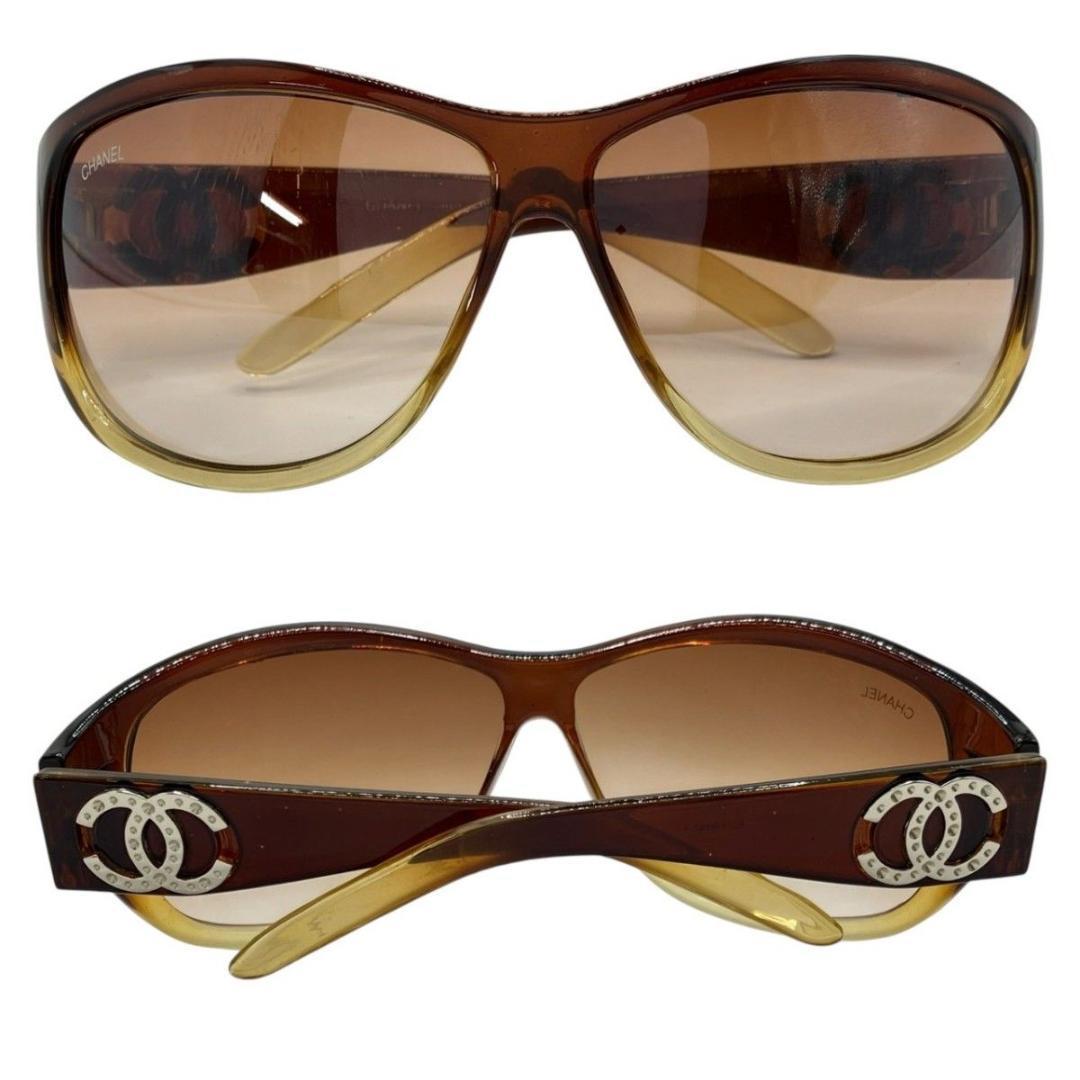 CHANEL シャネル サングラス アイウェア ココマーク ブラウン　グラデ