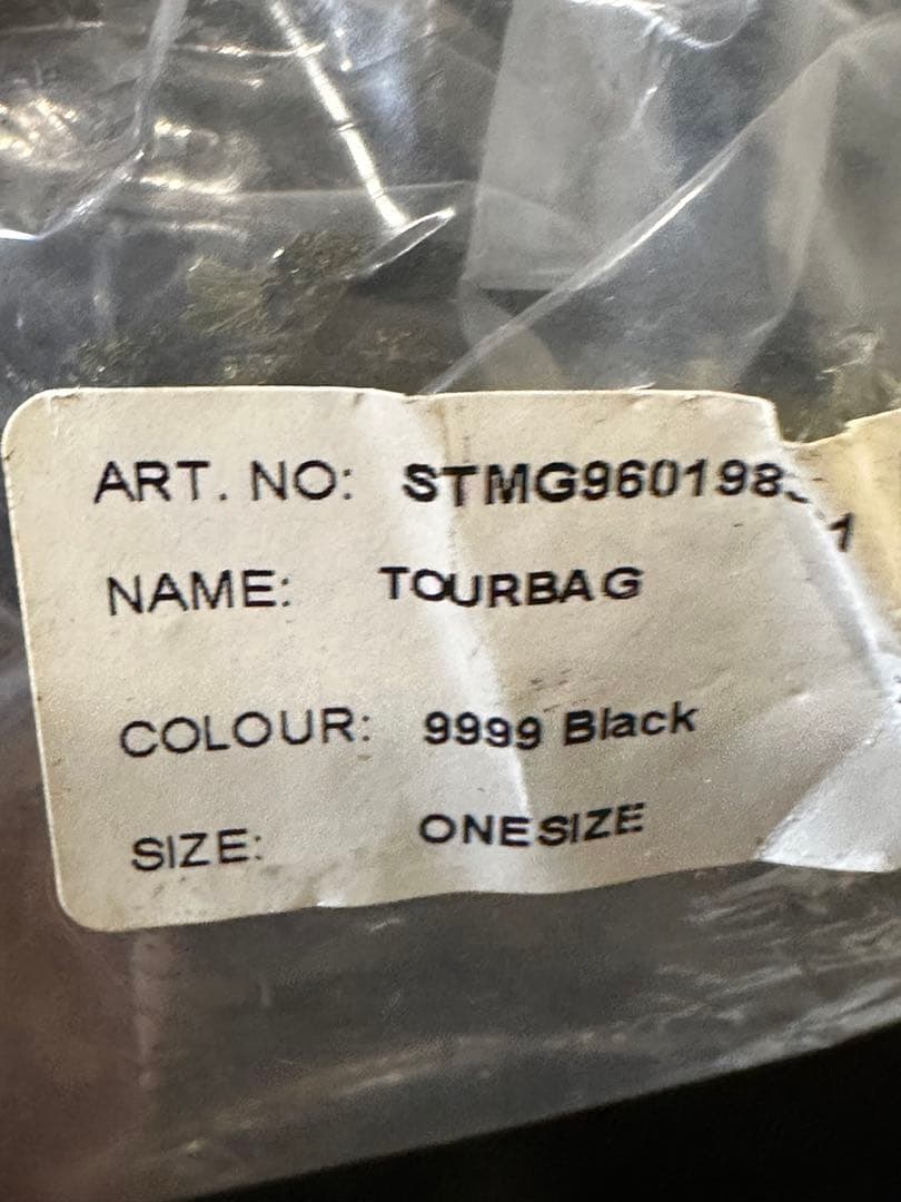 J.LINDEBERG ブラックゴルフバッグ