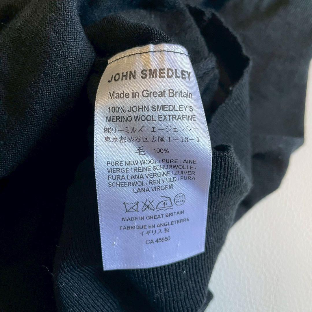 【ジョンスメドレー】タートルネック ニット ノルディック メリノウール　XXL