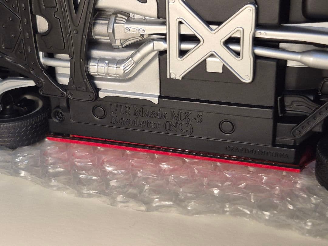 1/18 AUTOart　Mazda MX-5　Roadster　左ハンドル