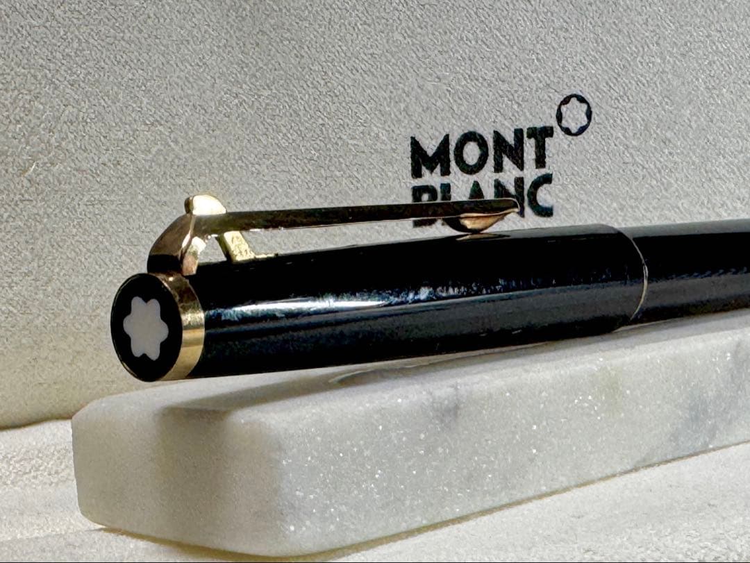 【極美品】モンブラン No380 ハンマートリガー・ボールペン ブラック