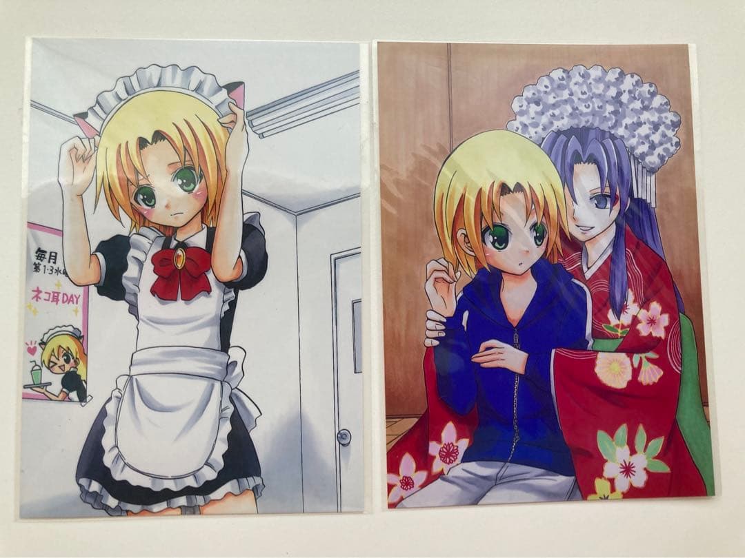 【非売品】國崎出雲の事情　特典　描き下ろしブロマイド2枚セット