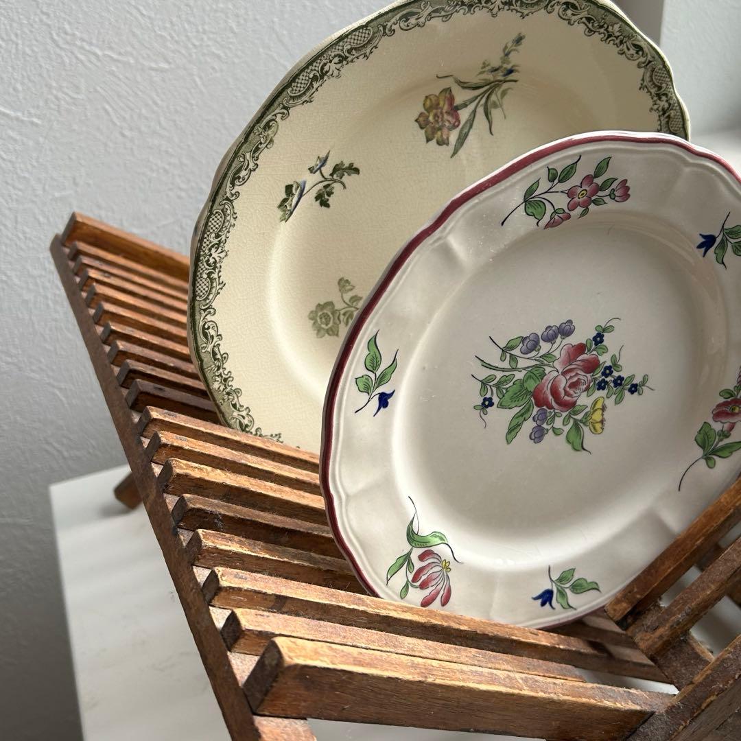 フランスアンティーク　ディッシュラック　アンティーク　ブロカント