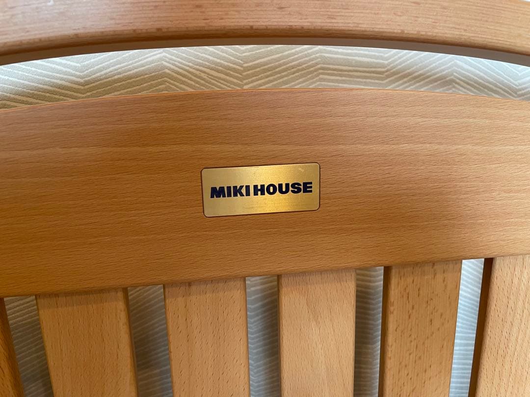 ベビーベッド　ミキハウス