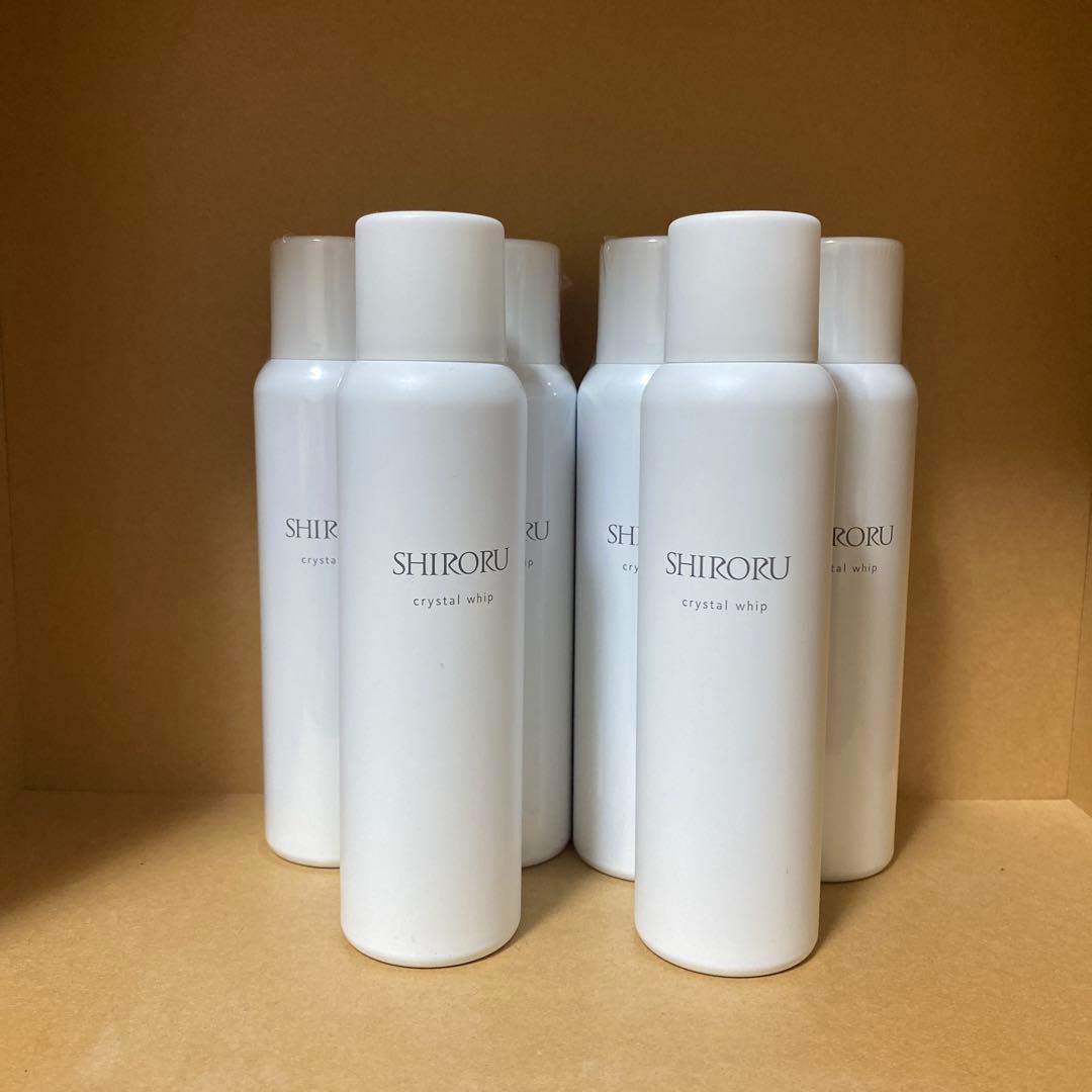 シロル クリスタルホイップ 洗顔料 120g 6本セット