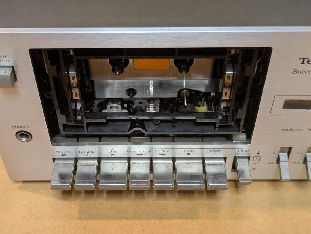 【ダニエル】Technics RS-M22 カセットデッキ FLメーター