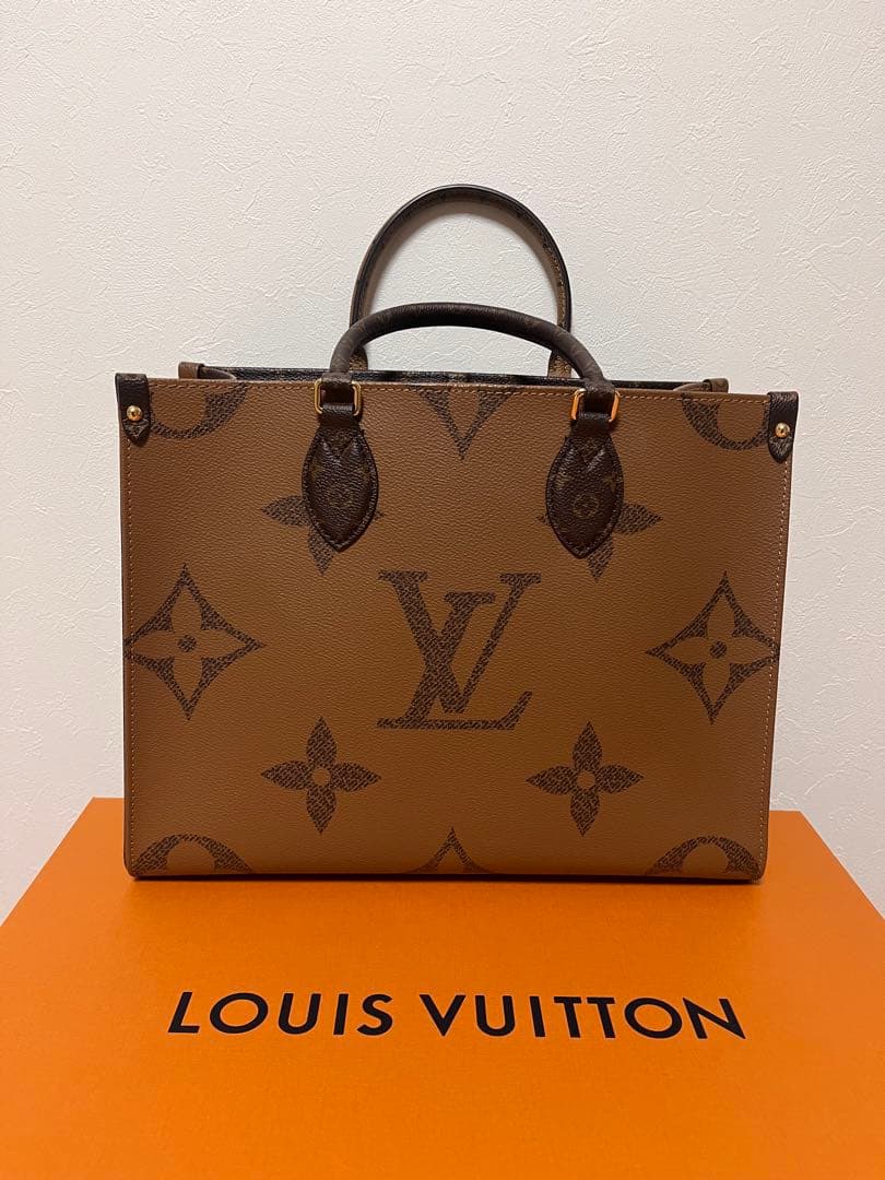 【美品】 ルイヴィトン ハンドバッグ オンザゴー MM