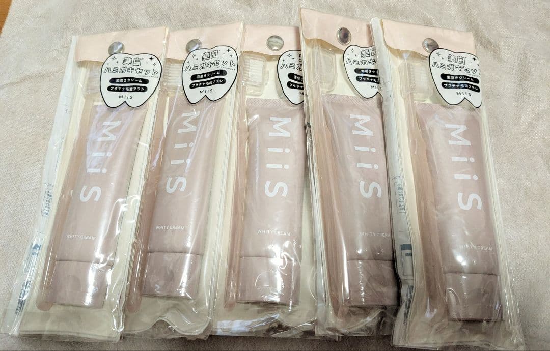 Miis 歯磨き粉 5本セット