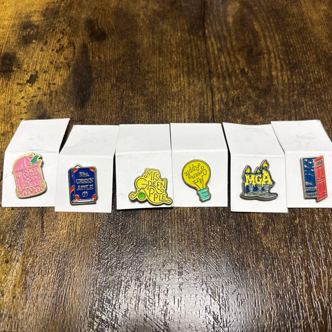 ミセス　ルームツアー　ピンバッチ　全種セット