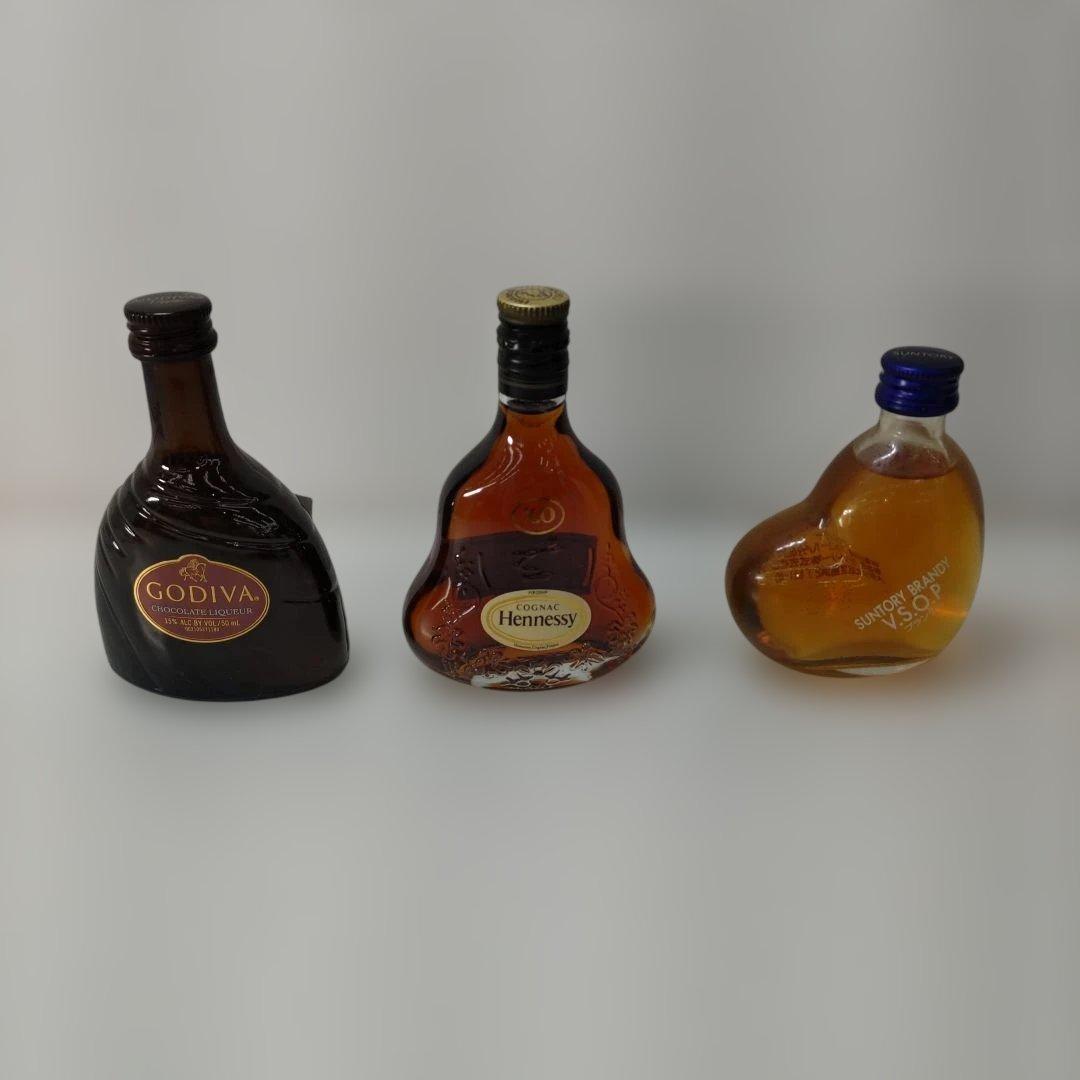 【OH40】ミニチュアボトル 未開封3本セット 注: 商品説明必読